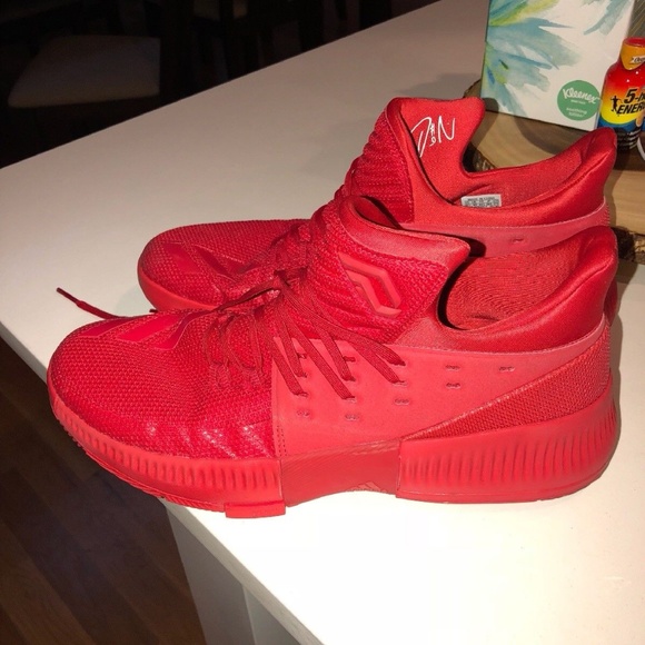 Adidas Damian Lillard 3 Dame Size 10.5 - Picture 3 of 6